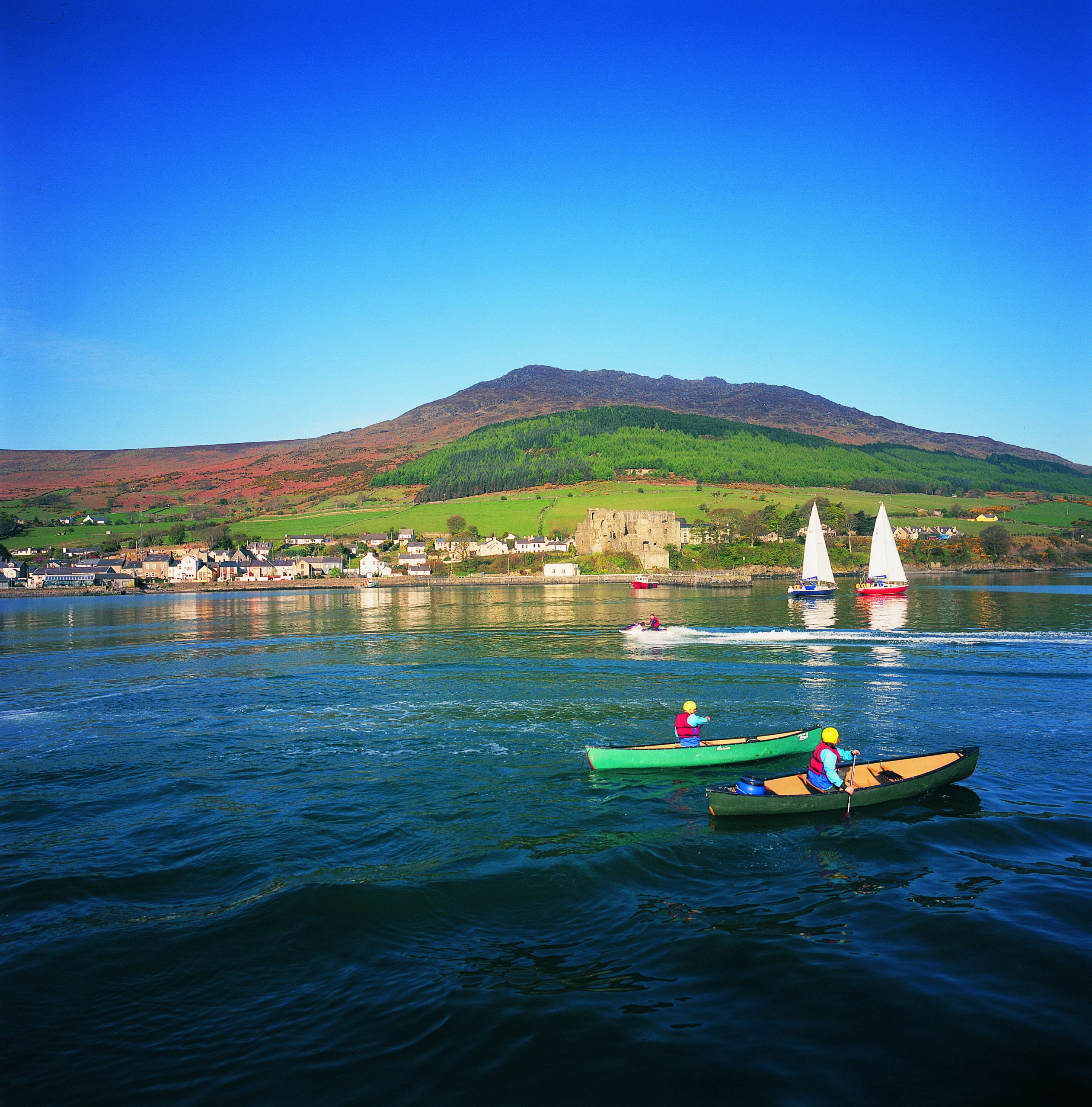 The Mourne Mountains from Carlingford Shore